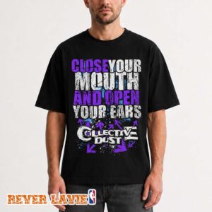 Collective Dust Shut Your Stinking Mouth Tee Black Band Merch