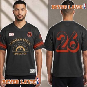 Comeback Kid Chosen Hell 2026 Football Jersey