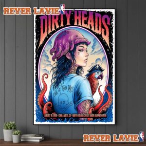 Dirty Heads Chula Vista CA Event Poster At North Island Credit Union Amphitheatre On August 19 2026 Poster Decor