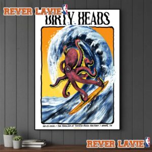 Dirty Heads Irving Texas 2026 Event Poster At The Pavilion At Toyota Music Factory On August 25 2026 Poster Decor