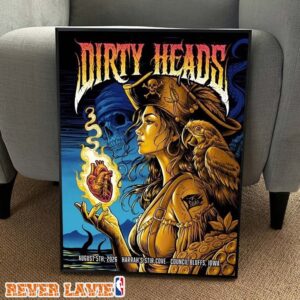 Dirty Heads Live At Harrahs Stir Cove In Council Bluffs Iowa On August 5 2026 Home Decor Poster Canvas