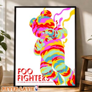 Foo Fighters Philadelphia Lincoln Financial Field August 13 2026 Take Cover Tour Poster Art By Jermaine Rogers Home Decor Poster Canvas