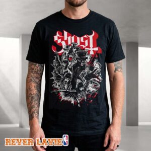 Ghost Paint The Town Red Tee Black