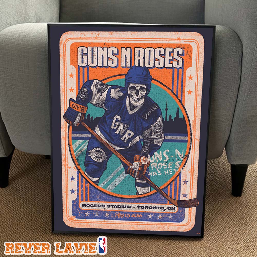 Guns N Roses Live At Rogers Stadium In Toronto On August 5 2026 Poster Canvas Guns N Roses Live At Rogers Stadium In Toronto On August 5 2026 Poster Canvas