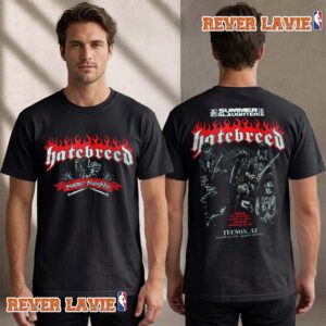 Hatebreed The Summer Slaughter Tour 2026 Exclusive Tee At Rialto Theatre On August 21 2026 Tuscon AZ T Shirt Two Sided