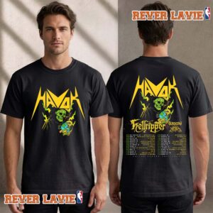 Havok Band United States Fall 2026 Schedule Tour Dates T Shirt Two Sided