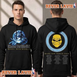 Iron Maiden IM50 Brave New World Tour Unisex Hoodie