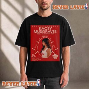 Kacey Musgraves Middle Of Nowhere Tour 2026 At Scotiabank Arena On August 24 2026 Toronto ON Unisex T Shirt