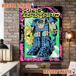 King Gizzard And The Lizard Wizard Queens New York Event Poster Night 1 At Forest Hills Stadium On August 22 2026 Poster Decor