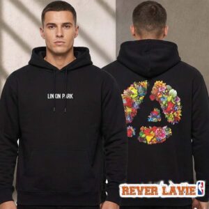 Linkin Park x Makoto Azuma Flowers Logo Unisex Hoodie