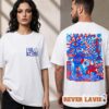 Lollapalooza India 2027 Daydreaming Unisex T Shirt Two Sided Lollapalooza India 2027 Daydreaming Unisex T Shirt Two Sided