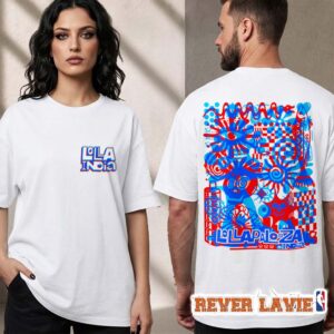 Lollapalooza India 2027 Official Merch Unisex T Shirt Two Sided