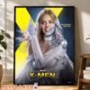 Marvel Studios X Men Jean Grey Phoenix Poster Fan Art Concept Fire Power Design Poster Canvas