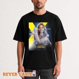 Marvel Studios X Men Emma Frost Poster Samara Weaving Diamond Form Fan Art Concept Unisex Tee