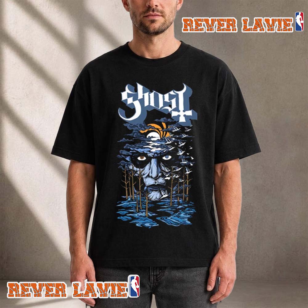 Metal Hammer x Ghost 2 Big To Rig Limited Edition Into The Night Unisex T Shirt Metal Hammer x Ghost 2 Big To Rig Limited Edition Into The Night Unisex T Shirt