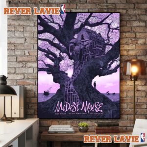 Modest Mouse Event Poster At Tree House tonight in South Deerfield MA On August 20 2026 Poster Decor