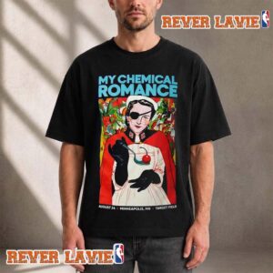 My Chemical Romance Minneapolis Minnesota Exclusive Tee At Target Field On August 24 2026 The Black Parade Tour Unisex T Shirt