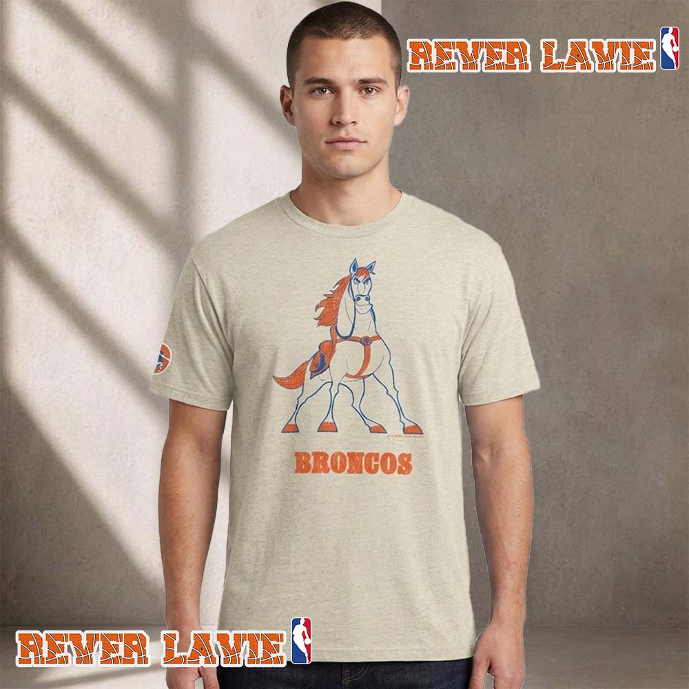 NFL x Disney Denver Broncos Oatmeal Maximus Tangled Unisex T Shirt NFL x Disney Denver Broncos Oatmeal Maximus Tangled Unisex T Shirt