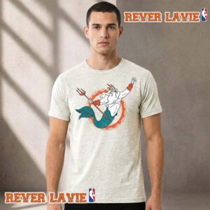 NFL x Disney Miami Dolphins Cream King Unisex T Shirt
