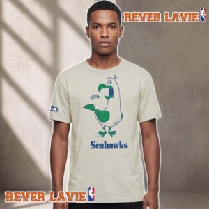 NFL x Disney Seattle Seahawks Oatmeal Seagulls Unisex T Shirt