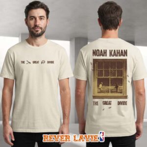 Noah Kahan Window The Great Divide Album Cover Official Merch T-Shirt
