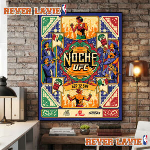 Noche UFC 2026 New Art On September 2026 Poster Decor