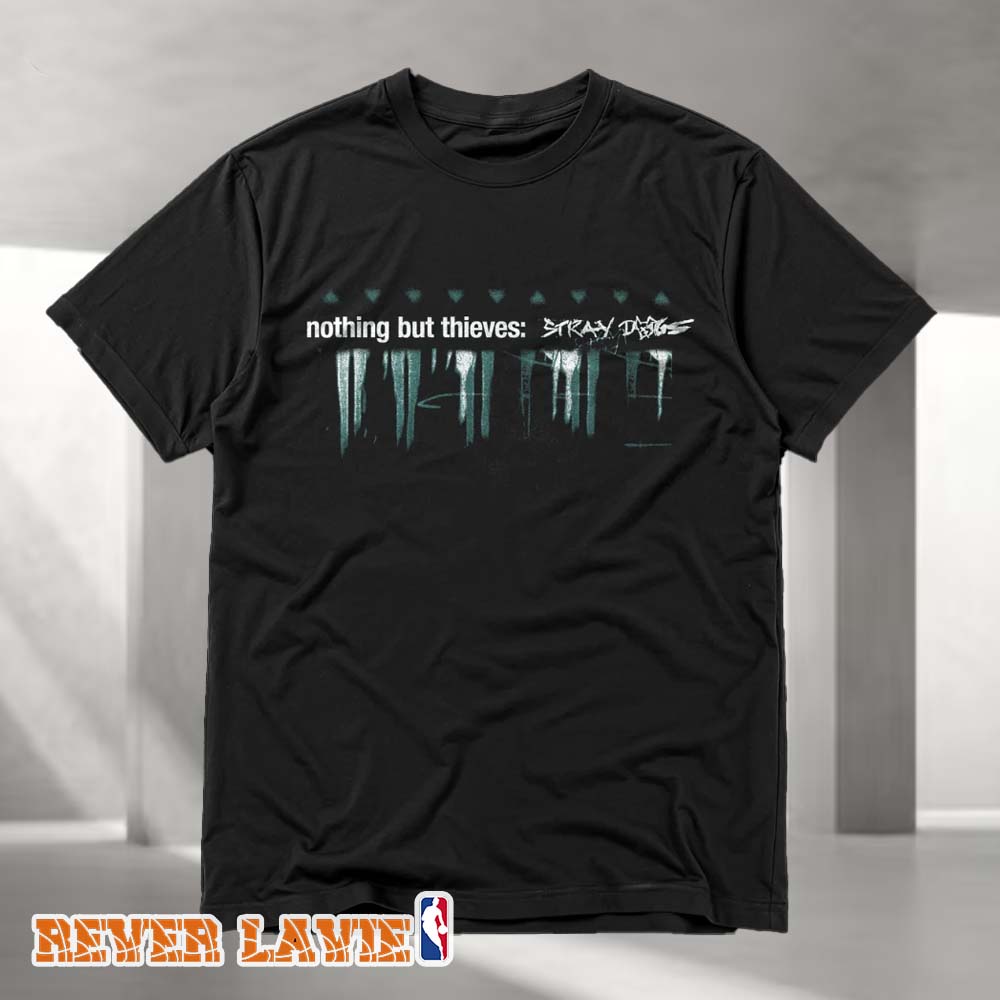 Nothing But Thieves Logo Drip Tee Black Boxy Relaxed Fit Nothing But Thieves Logo Drip Tee Black Boxy Relaxed Fit