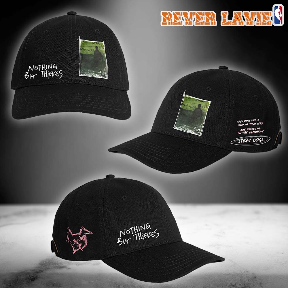 Nothing But Thieves Stray Dogs Sketch Cap Black Low Profile Canvas Nothing But Thieves Stray Dogs Sketch Cap Black Low Profile Canvas