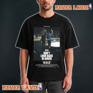 Oasis Don’t Look Back In Anger In Cinemas On September 9 2026 Unisex T Shirt