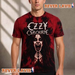 Ozzy Osbourne Red Tie Dye Horror Nights Prince Of Darkness August 28 2026 November 1 2026 Unisex T Shirt