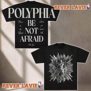 Polyphia Be Not Afraid World Tour 2026 Chrome JC Fear God Unisex T Shirt