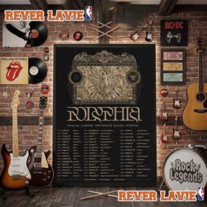 Polyphia Be Not Afraid World Tour 2026 Schedule Tour Dates Poster Decor