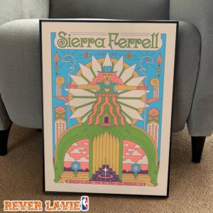 Sierra Ferrell From The Wiltern Los Angeles On August 5 2026 By Andrew McGranahan Poster Canvas