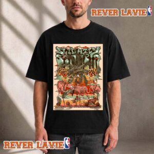 Slightly Stoopid Event Poster At Boca Raton at Sunset Cove Amphitheater Florida On August 22 2026 Art By Jeremy Kramer Unisex T Shirt