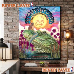 Slightly Stoopid Road Trippin Summer 2026 Tonight Poster In St Augustine On August 23 2026 At St. Augustine Amphitheatre Poster Decor