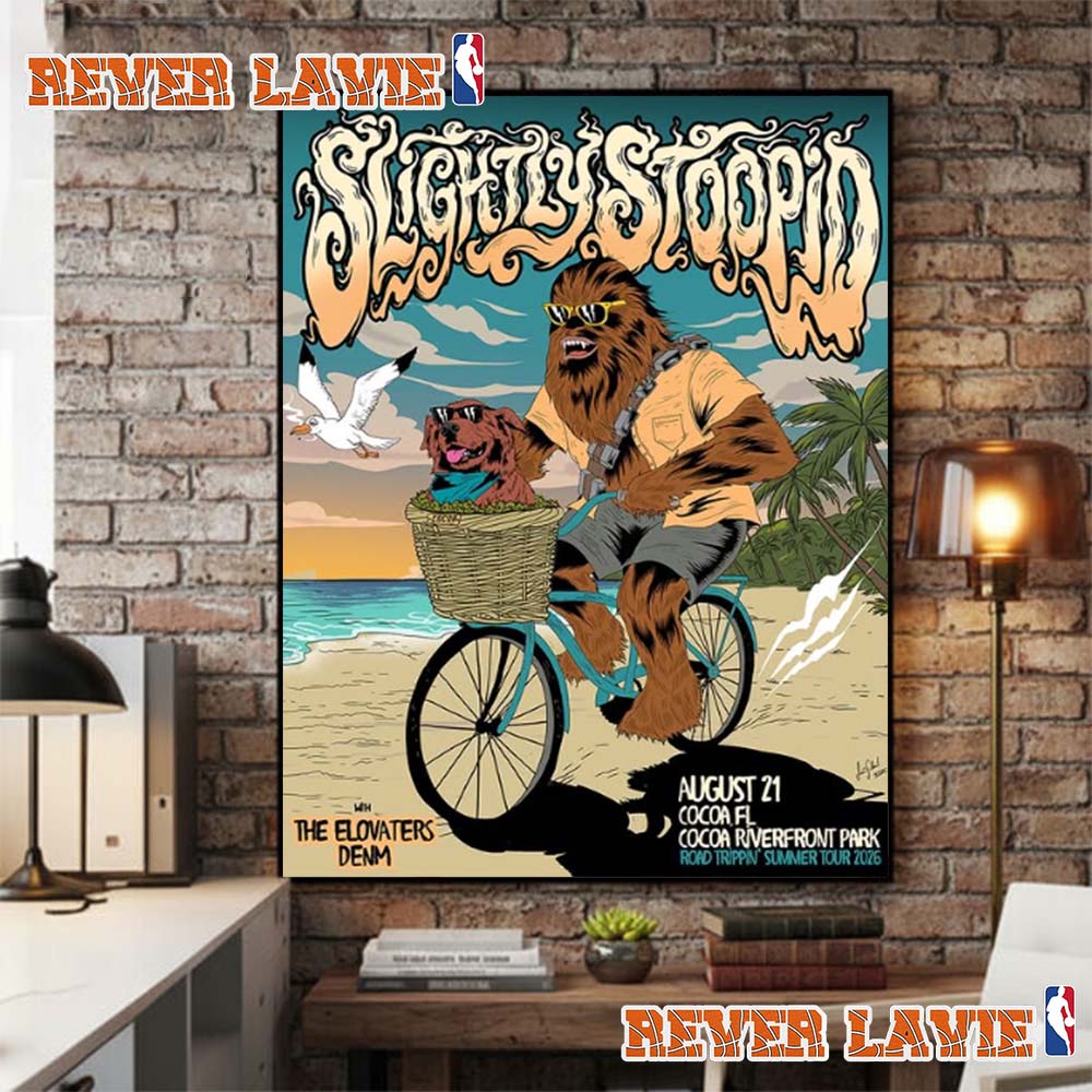 Slightly Stoopid Road Trippin Summer Tour 2026 Florida Event Poster At Cocoa Riverfront Park On August 21 2026 Poster Decor Slightly Stoopid Road Trippin Summer Tour 2026 Florida Event Poster At Cocoa Riverfront Park On August 21 2026 Poster Decor