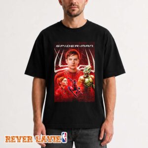 Spider-Man 2 Tobey Maguire And Kirsten Dunst Movie 2026 Redesigned Official Poster From Sony Pictures Unisex Tee