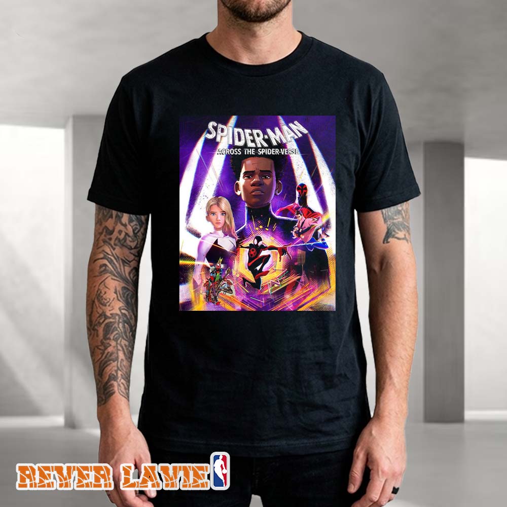 Spider-Man Across The Spider Verse 2026 Redesigned Official Sony Pictures Animated Unisex T-Shirt Spider-Man Across The Spider Verse 2026 Redesigned Official Sony Pictures Animated Unisex T-Shirt