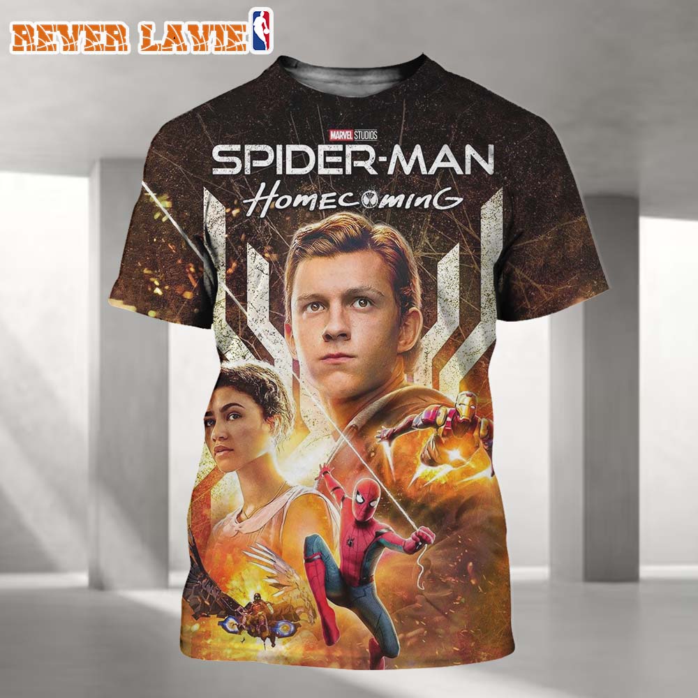 Spider-Man Homecoming 2026 Redesigned Official Sony Pictures Marvel Studios All Over Print Shirt Spider-Man Homecoming 2026 Redesigned Official Sony Pictures Marvel Studios All Over Print Shirt