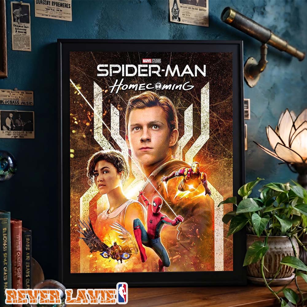 Spider-Man Homecoming 2026 Redesigned Official Sony Pictures Marvel Studios Home Decor Poster Canvas Spider-Man Homecoming 2026 Redesigned Official Sony Pictures Marvel Studios Home Decor Poster Canvas
