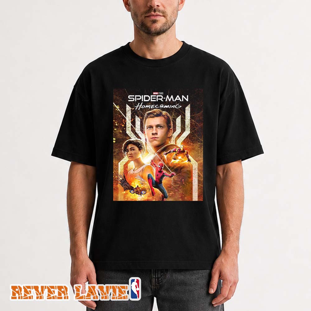 Spider-Man Homecoming 2026 Redesigned Official Sony Pictures Marvel Studios Unisex Tee Spider-Man Homecoming 2026 Redesigned Official Sony Pictures Marvel Studios Unisex Tee