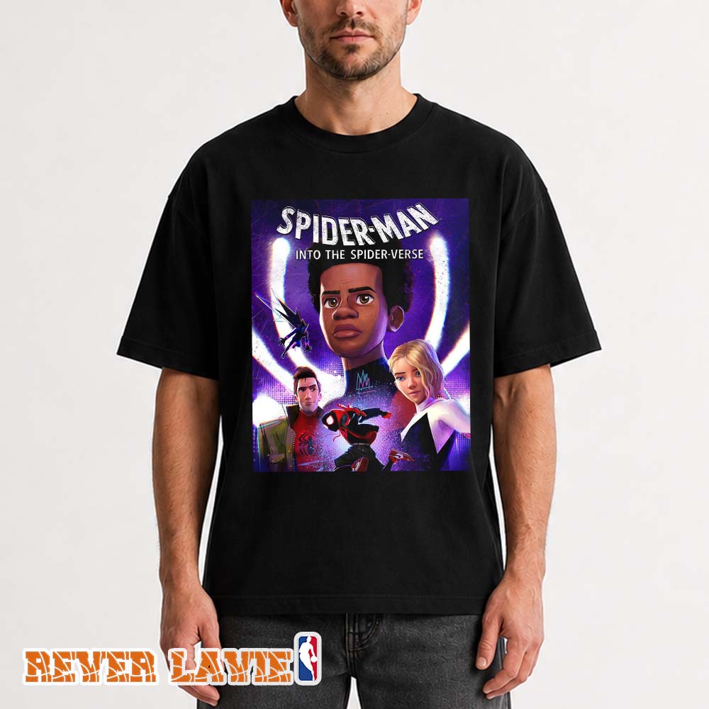 Spider-Man Into The Spider Verse 2026 Redesigned Official Poster Sony Pictures Animated Unisex T-Shirt Spider-Man Into The Spider Verse 2026 Redesigned Official Poster Sony Pictures Animated Unisex T-Shirt