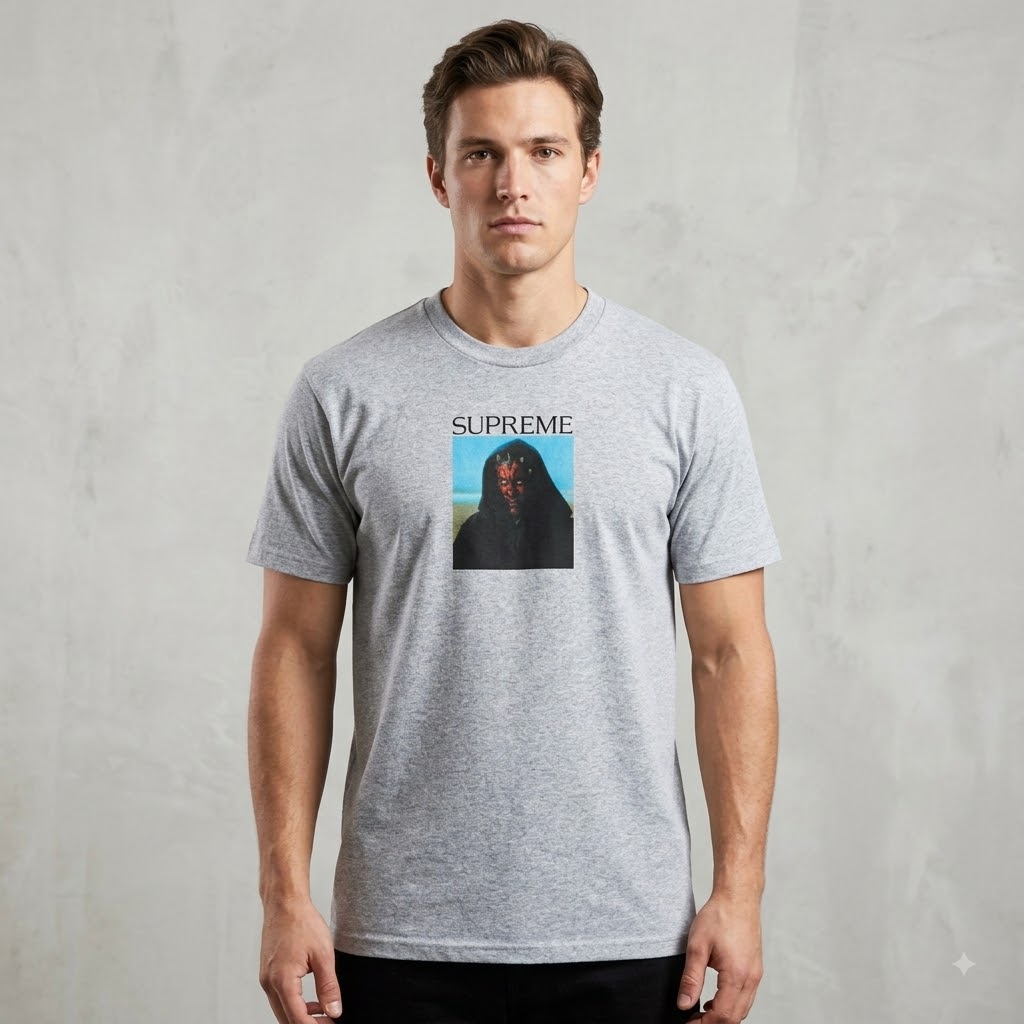 Supreme x Star Wars 2026 Sith Tee Grey Supreme x Star Wars 2026 Sith Tee Grey