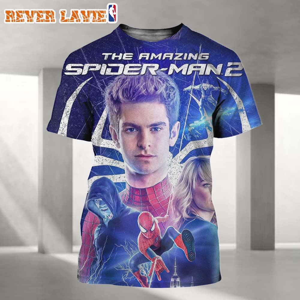 The Amazing Spider-Man 2 2026 Redesigned Official Sony Pictures All Over Print Shirt The Amazing Spider-Man 2 2026 Redesigned Official Sony Pictures All Over Print Shirt