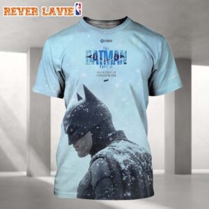 The Batman Part II 2028 Gotham Never Dies Snow Variant Movie All Over Print Shirt