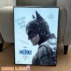 The Batman Part II 2028 Gotham Never Dies Snow Variant Movie Poster Canvas