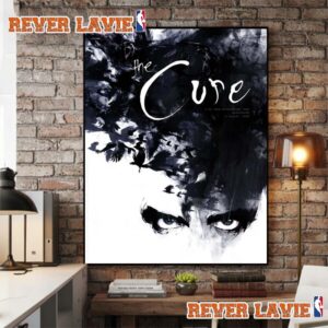 The Cure 2026 Manchester Event Poster At Wythenshawe Park On August 21 2026 Manchester Poster Decor Canvas