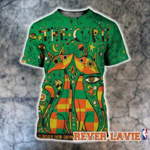 The Cure Edinburgh Scotland 2026 Event Poster At Summer Sessions Festival On August 23 2026 All Over Print Shirt