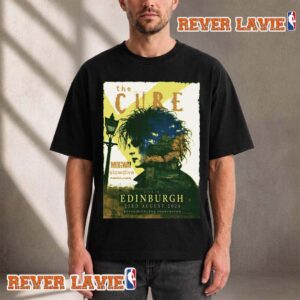 The Cure Live Edinburgh Summer Sessions Festival On August 23 2026 At Royal Highland Showgrounds Unisex T Shirt
