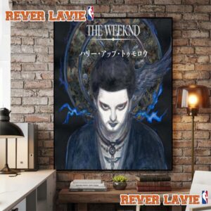 The Weeknd Japan Collection 2026 After Hours Til Dawn 2026 Art By Yoshitaka Amano Poster Decor